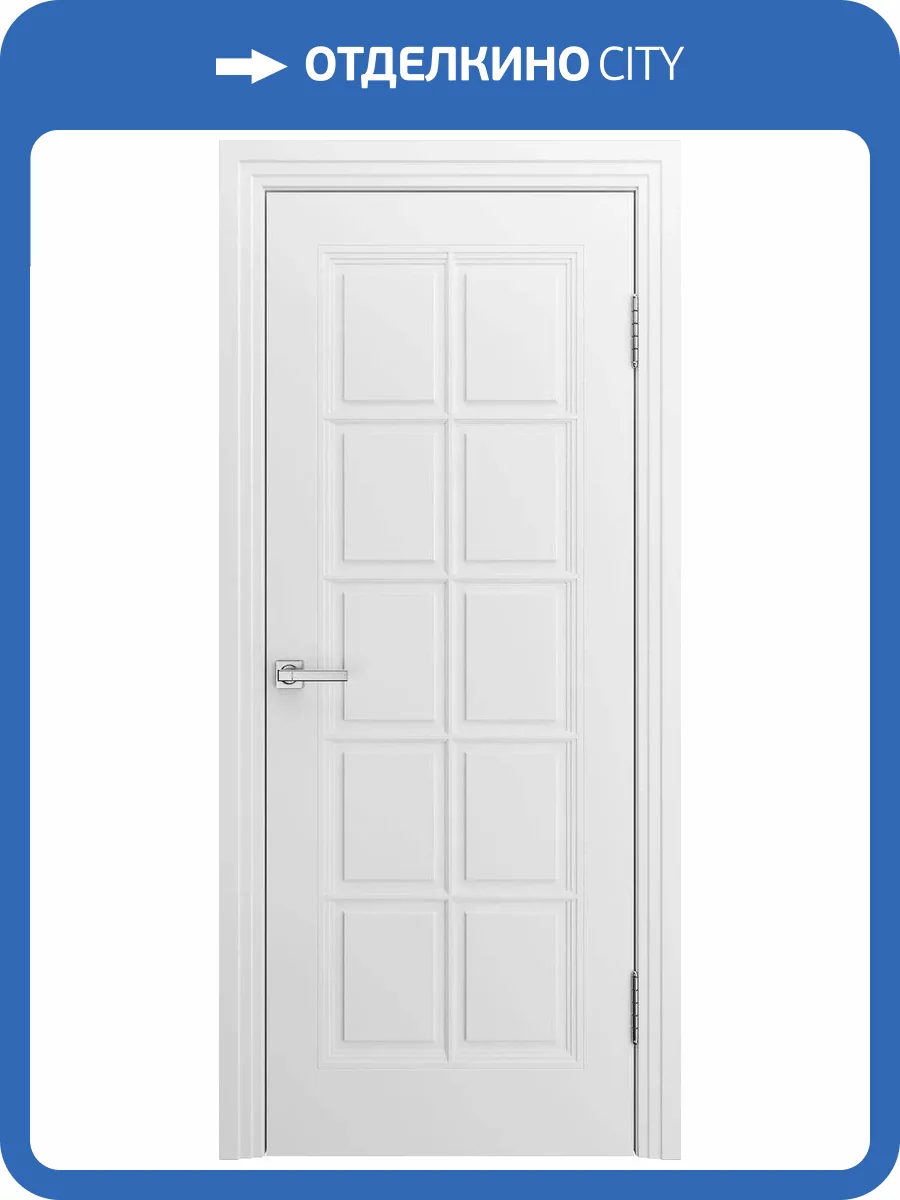 Межкомнатная дверь Шейл Дорс Прованс-10 полотно Белое 600x2000 фото 2