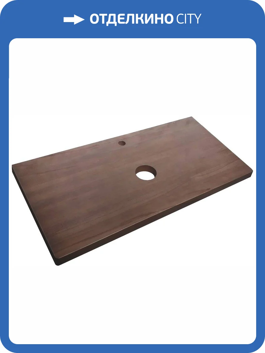 Столешница Jorno Wood 100, темное дерево фото 6