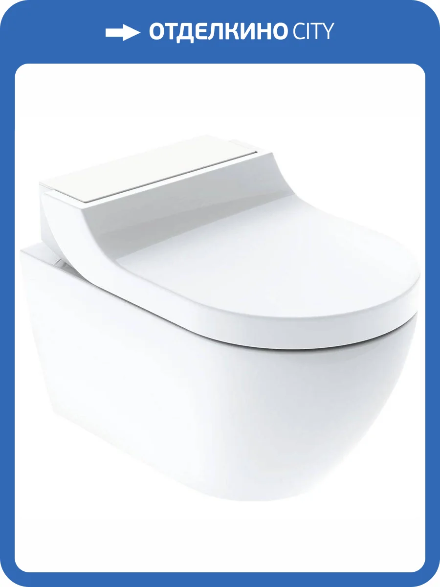 Унитаз подвесной Geberit AquaClean 146.294.SI.1 Tuma Comfort вставка белое стекло фото 7