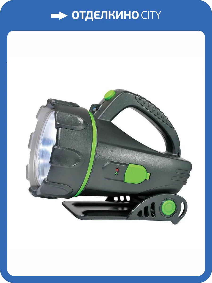 Фонарь-прожектор светодиодный Uniel аккумуляторный 160 лм S-SL011-BA Black 03489 фото 2