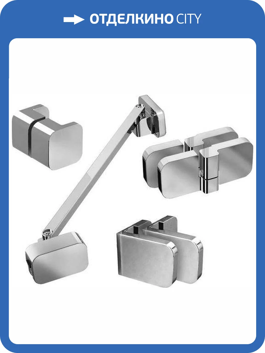 Монтажный комплект Ravak B SET BSD2-100 R с кронштейном, хром фото 2