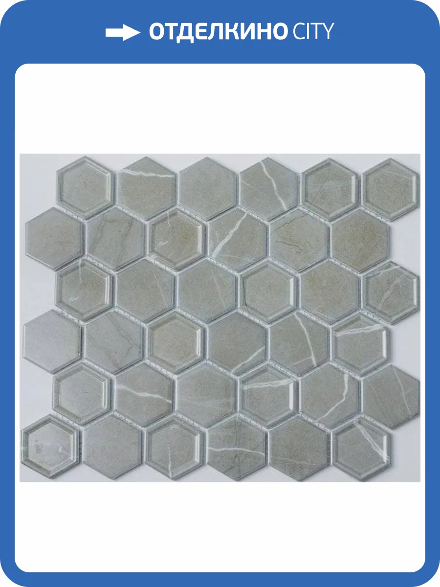 Мозаика NSmosaic Porcelain series P-504 32.5x28.1 фото 2