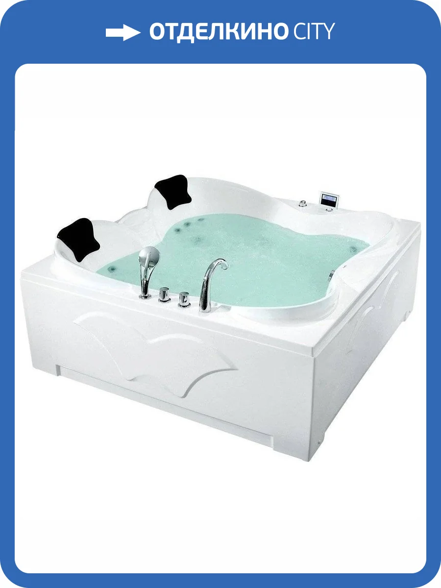 Акриловая ванна Gemy G9089 K L 190x190 фото 7