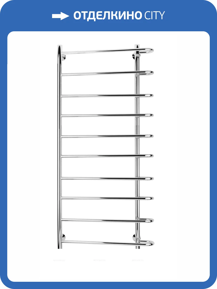 Полотенцесушитель водяной Secado Венеция 4603777446413 2 120x40x50, хром, с комплектом подключения фото 3