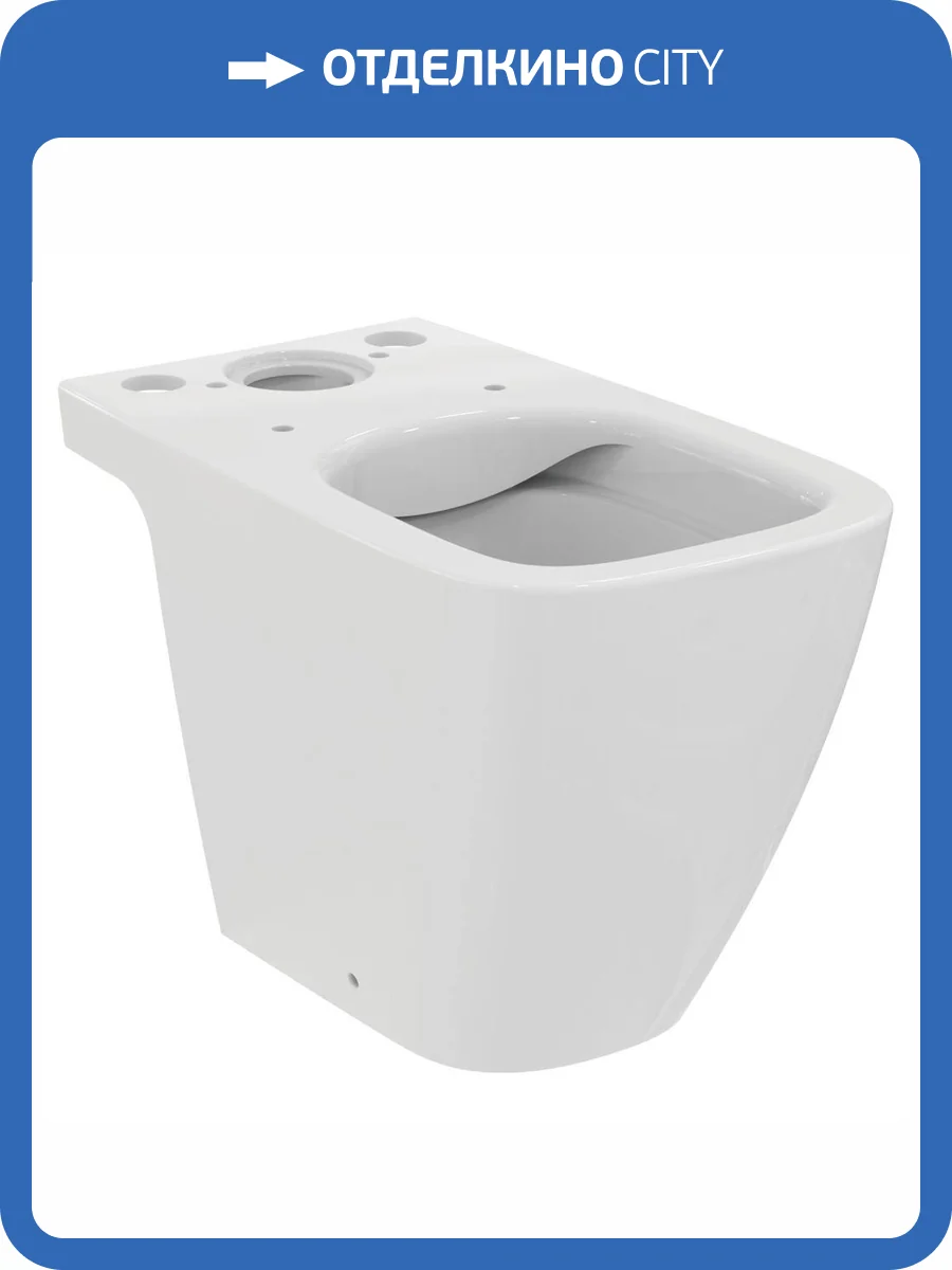 Чаша для унитаза Ideal Standard I.Life S T459601 безободковый, Euro White (Евробелый) фото 5