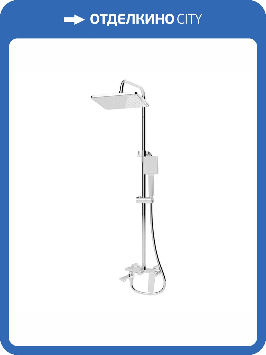 Душевая стойка Knotlor Muse KN-62 хром фото 13