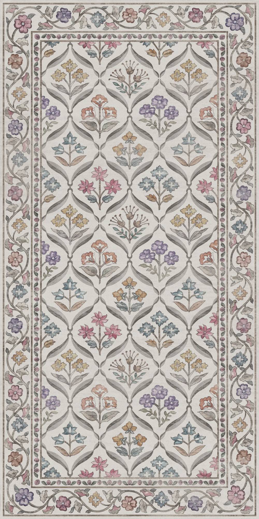 Керамогранит Kerama Marazzi Флер KMD3STA132GR Ковер матовый обрезной 119.5x238.5