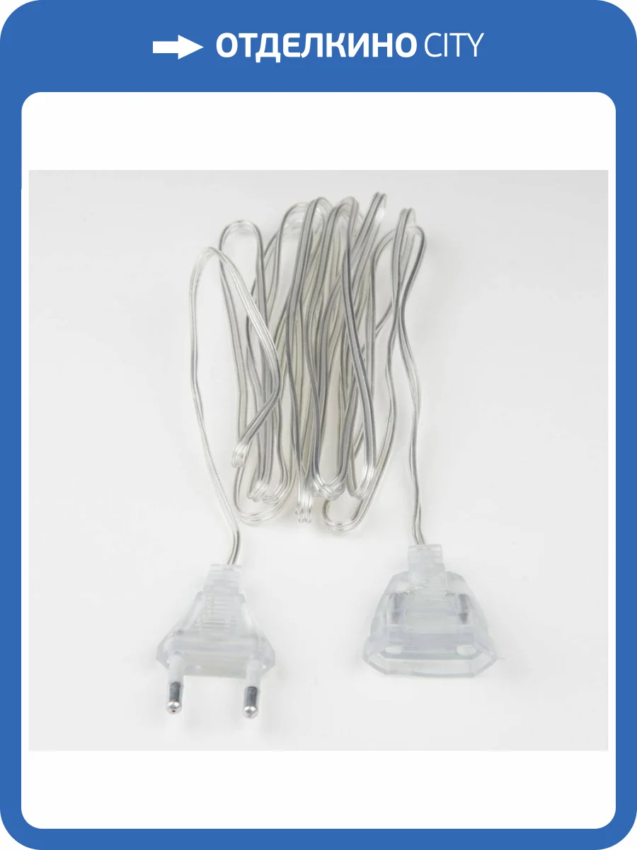 Удлинитель для гирлянд Uniel UCX-Y25/10W-200 Clear фото 2