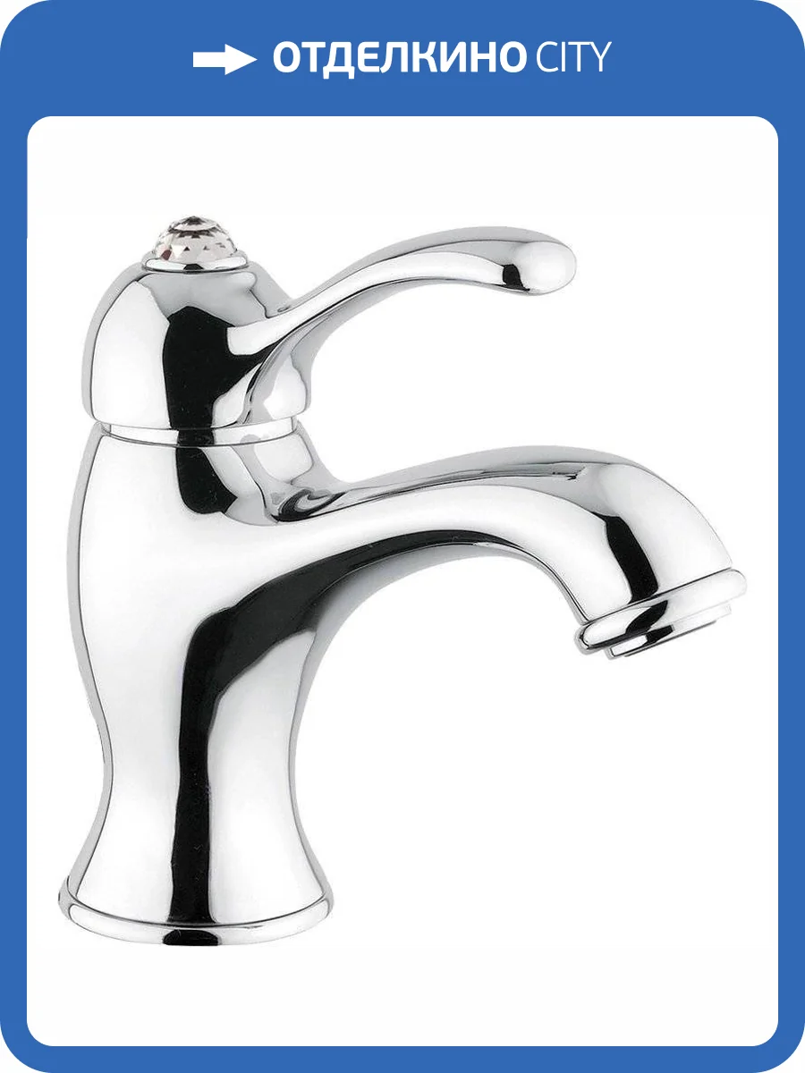 Смеситель для раковины Migliore Lem Swarovski 18884 хром фото 3