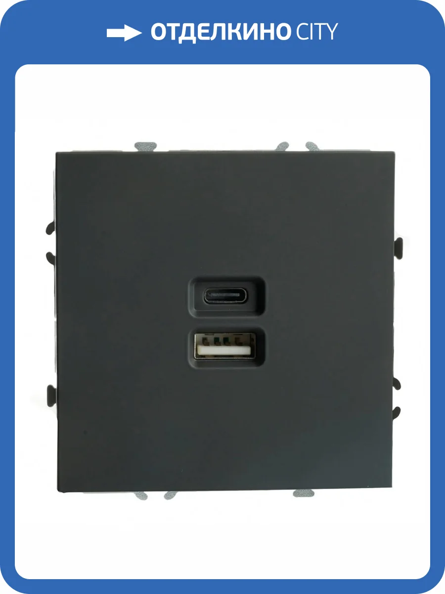 Розетка двойная с USB Stekker RST10-5115-05 49853 фото 2