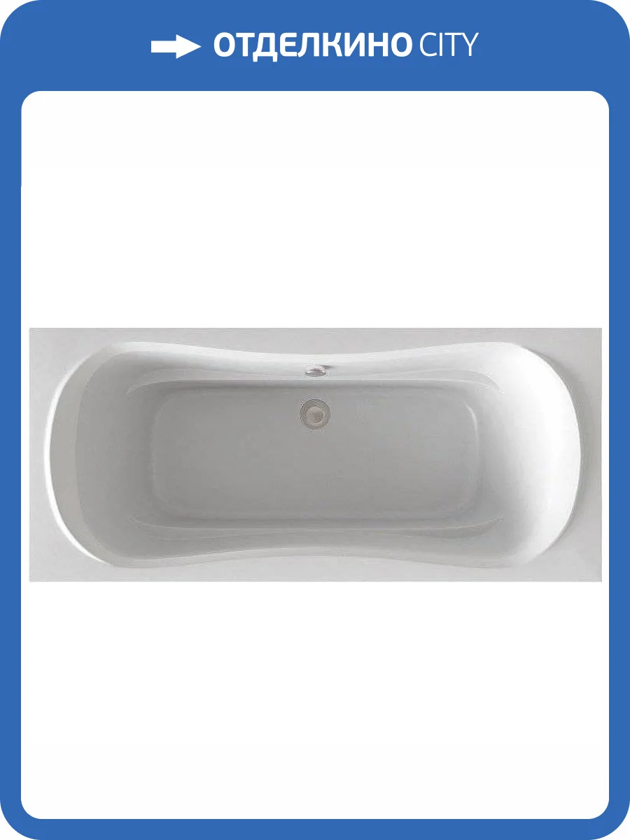 Акриловая ванна Bas Мале В 00125 180x80 фото 4