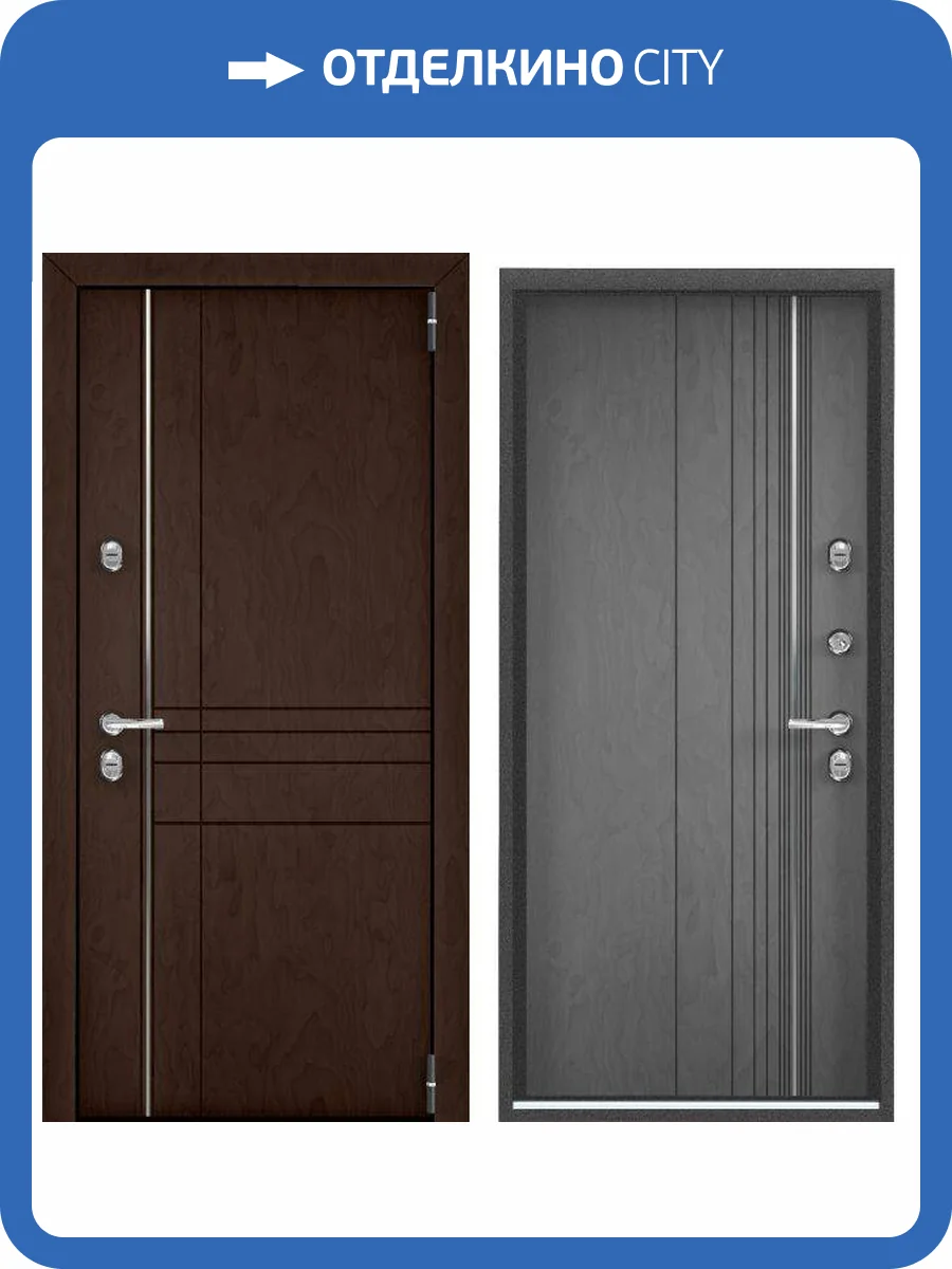 Входная стальная дверь Torex SNEGIR PRO PP 2746914 ФМ Черное дерево/ФМ Серое дерево 2000x880 фото 2