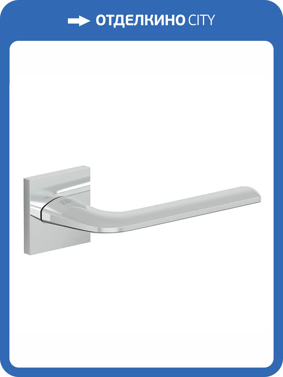 Дверная ручка Bravo AS-340 Chrome фото 2