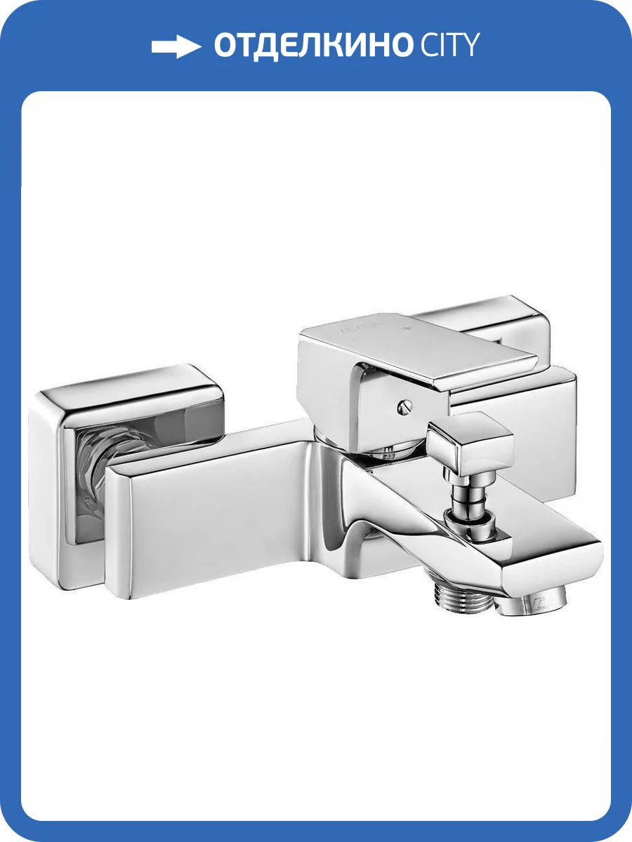 Смеситель для ванны E.C.A. Tiera 102102469EX фото 3