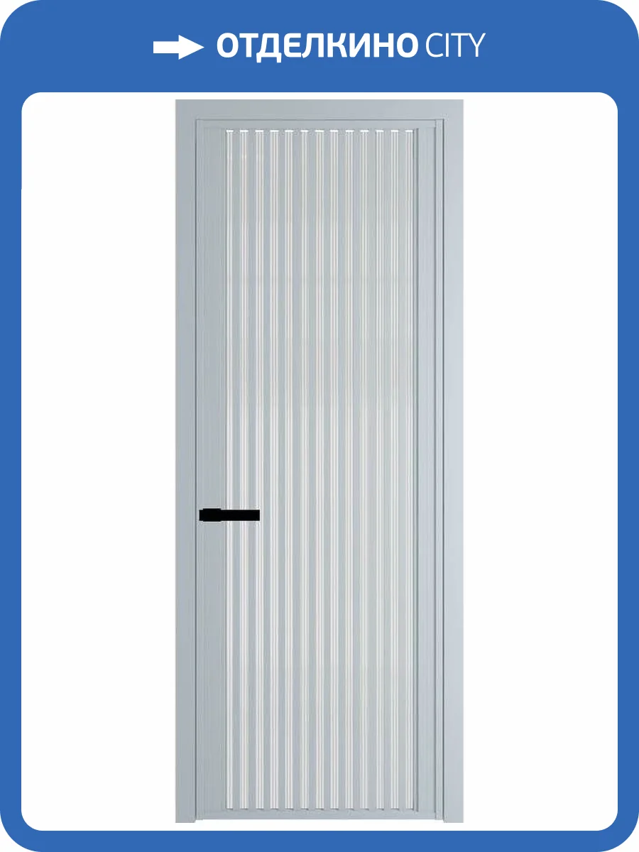 Межкомнатная дверь Profil Doors 3 AGP цвет профиля Серебро, стекло безопасное 6 мм мору осветленное 700x2000 фото 2