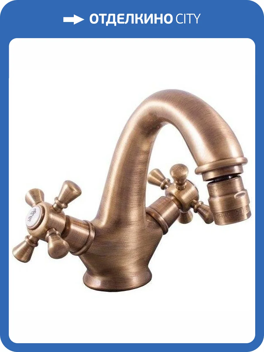 Смеситель для биде Rav Slezak Morava Retro MK343.5SM фото 3