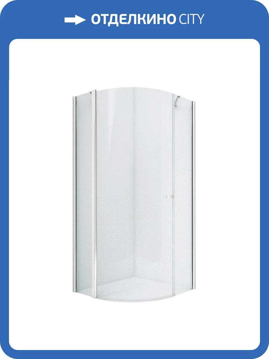 Душевое ограждение NEW TRENDY NEW SOLEO  90x90x195 K-0416 (хром) фото 9