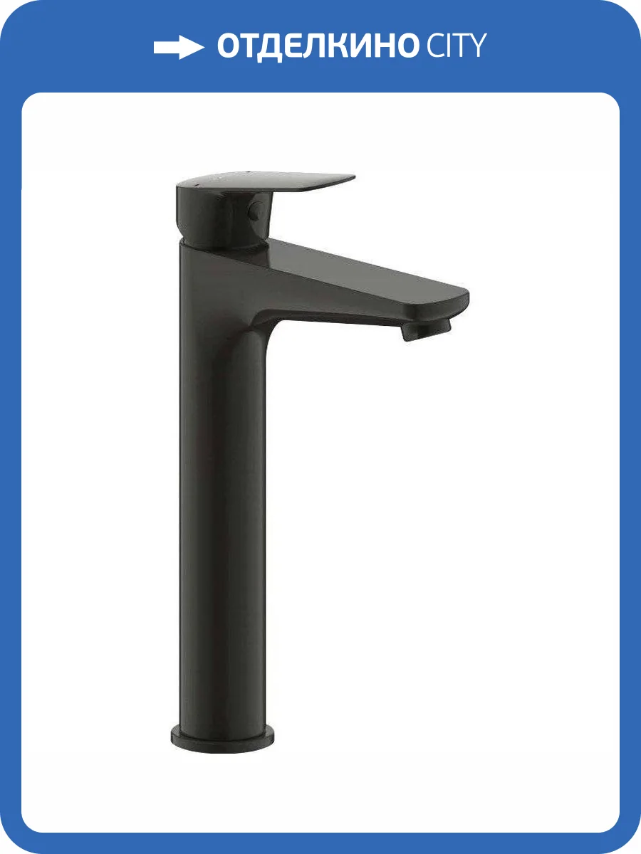 Смеситель для раковины Bravat Rhein F1429564BW-A-ENG черный матовый фото 3