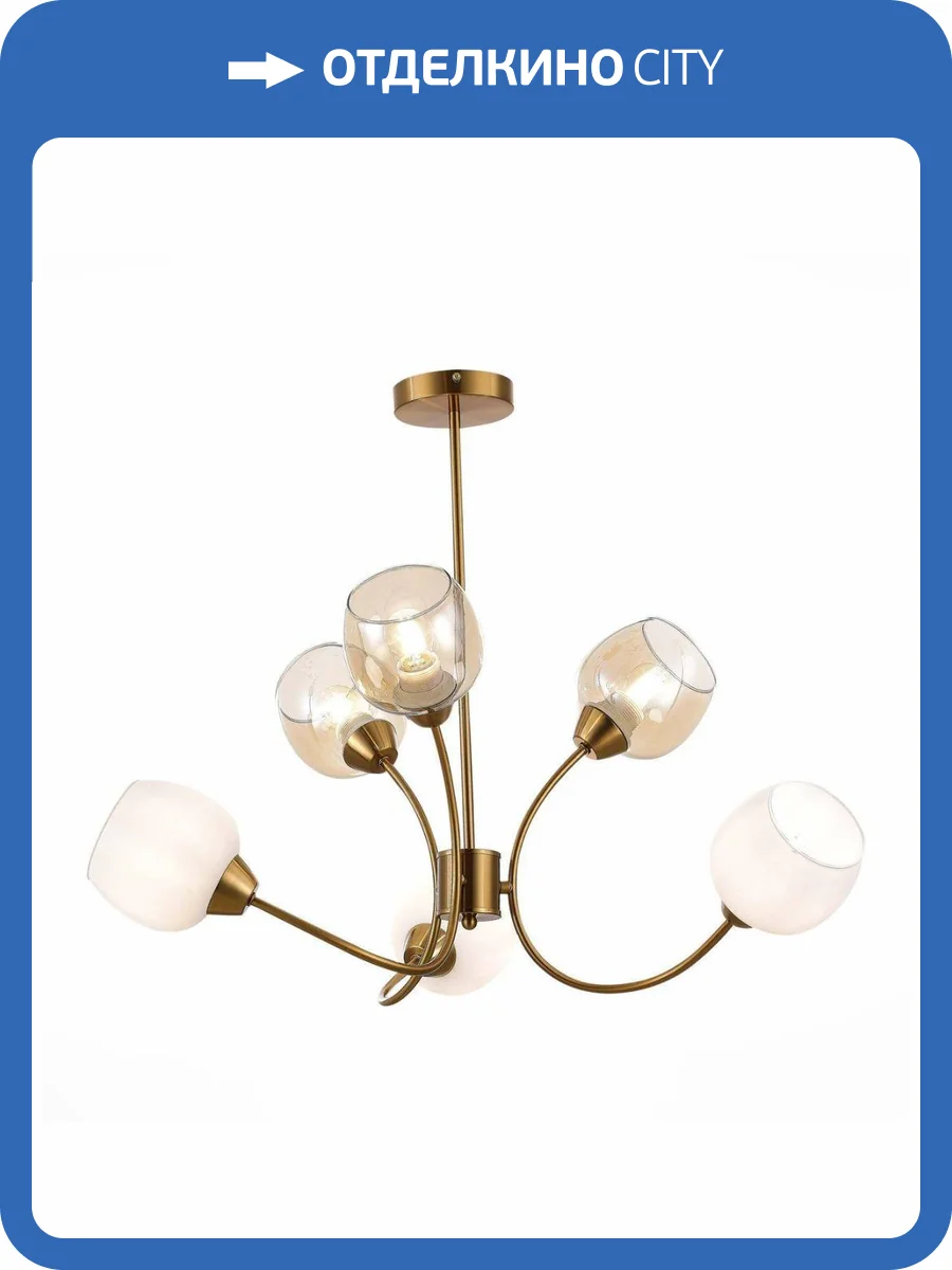 Потолочная люстра Evoluce Tratti SLE1136-302-06 фото 4