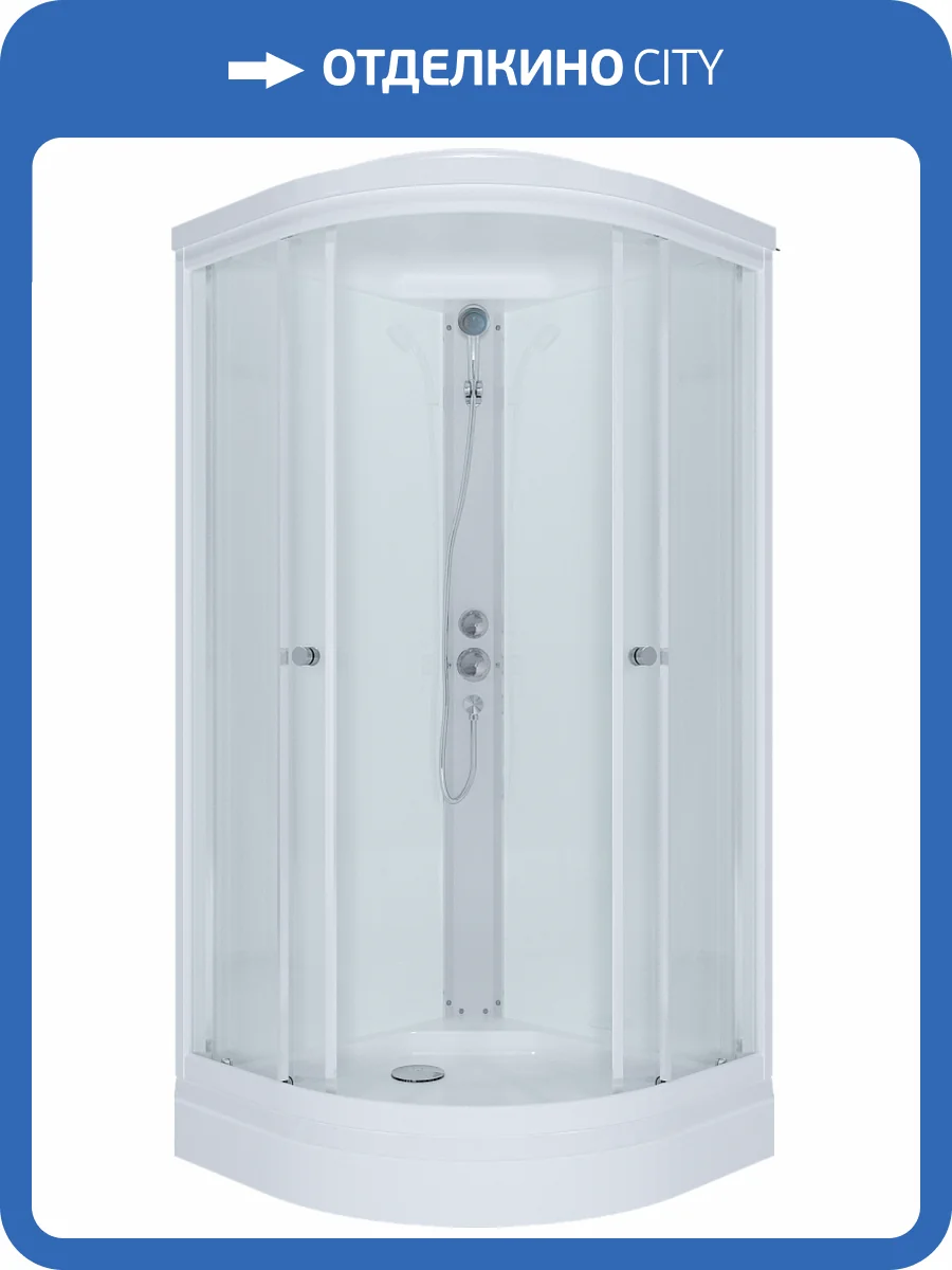 Душевая кабина Triton Ультра Щ0000061821 80x80x217.5 фото 10