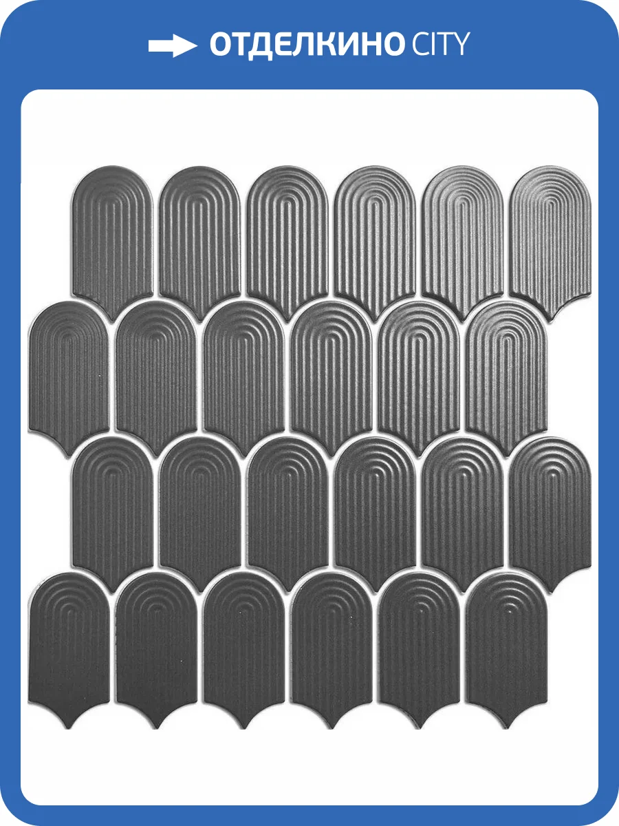 Мозаика NSmosaic Rustic series R-348 Керамика Матовая (8.6x4.5) 28.8x29.8 фото 4