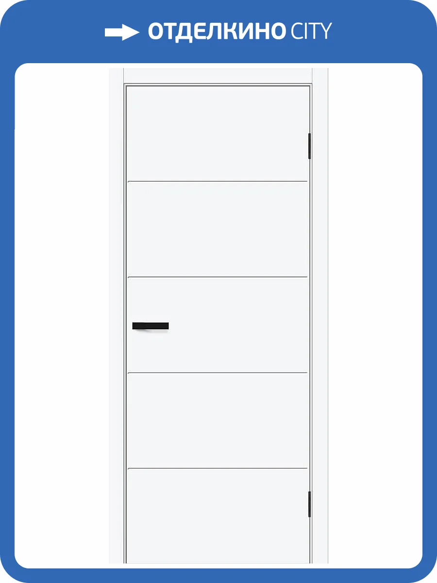 Межкомнатная дверь Bravo Граффити-2.Д.П полотно White Silk 600x2000 фото 2