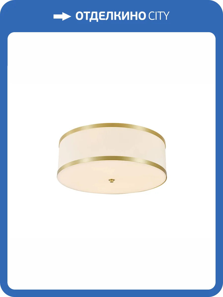 Потолочный светильник Newport 3550 3555/PL brass фото 2