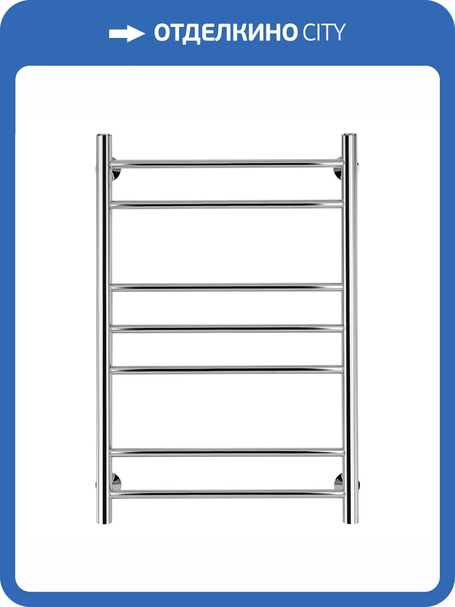 Полотенцесушитель электрический Secado Триада 4603759403854 2 80x50, L, хром фото 2