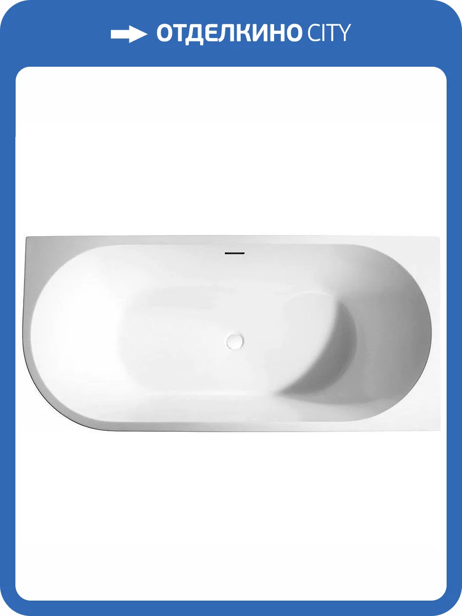 Акриловая ванна Abber AB9257-1.7 R 170x80 фото 4