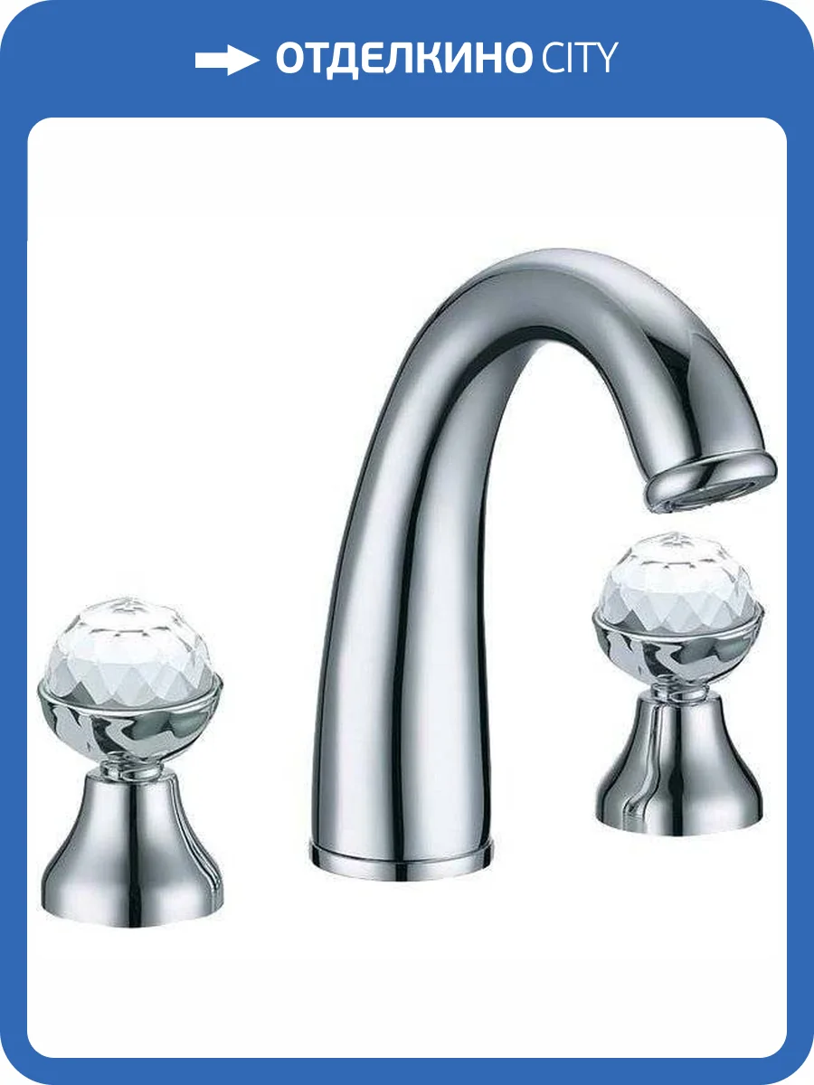 Смеситель для раковины Boheme Brillante 357 Presente фото 5