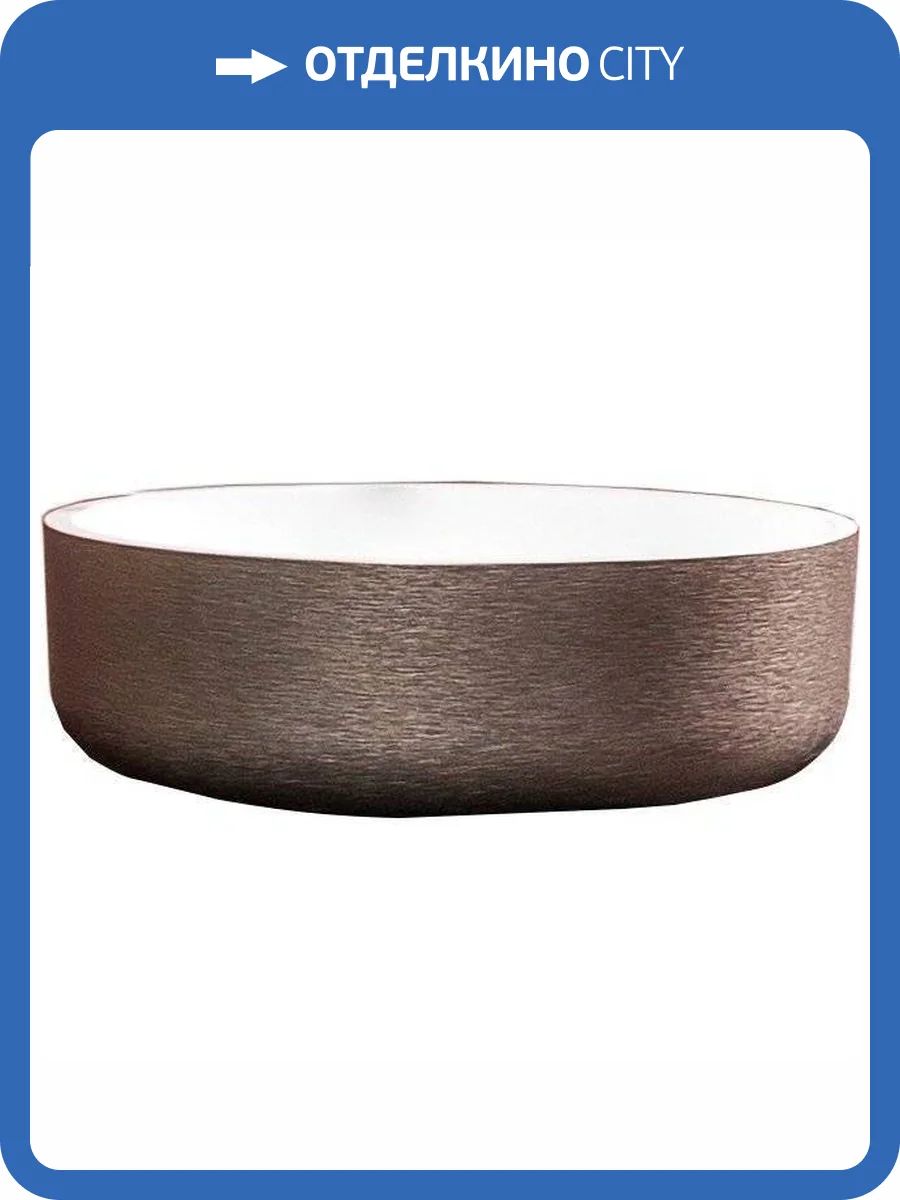 Раковина Armadi Art NeoArt 819-SL Corian 42 см, серебро фото 5