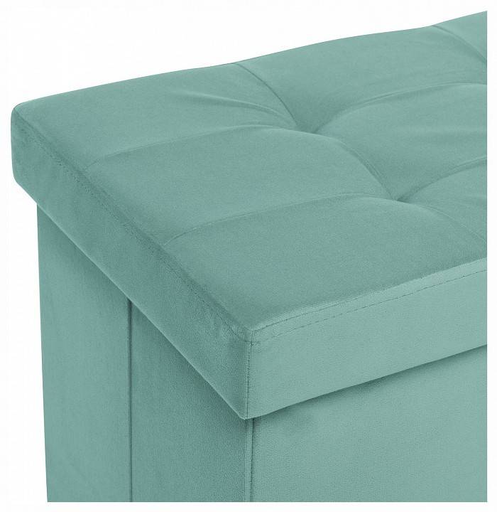 Банкетка-сундук Leset Леда 4687205442215 Голубой Velutto 43 фото 5