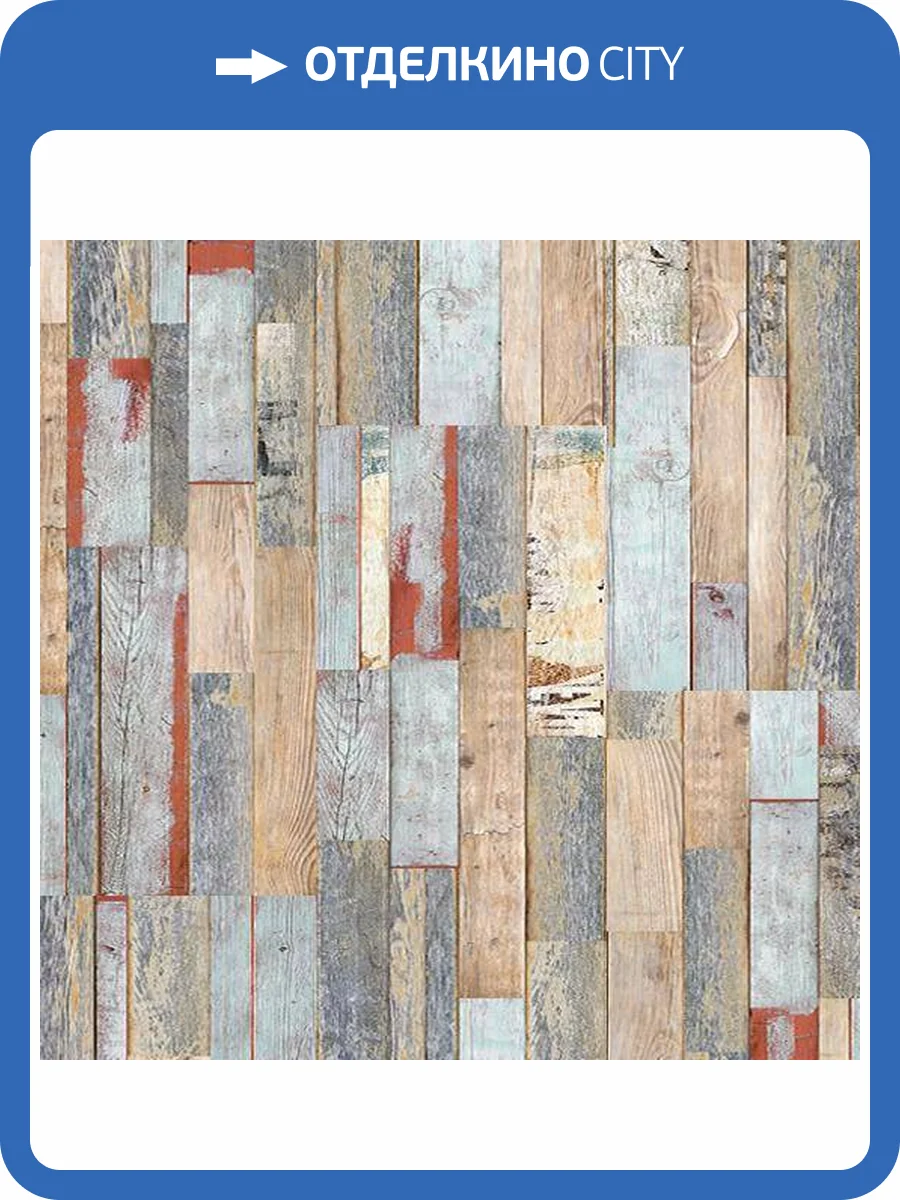 Пробковое покрытие Corkstyle Printcork Loft Melt Клеевое 1235x305x6 фото 3