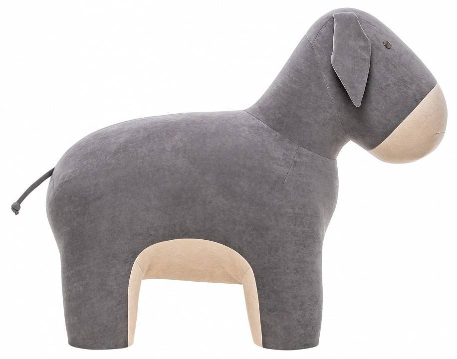 Пуф Leset Burro 2500000116650 Бежевый Omega 02/Серый Omega 04 фото 3