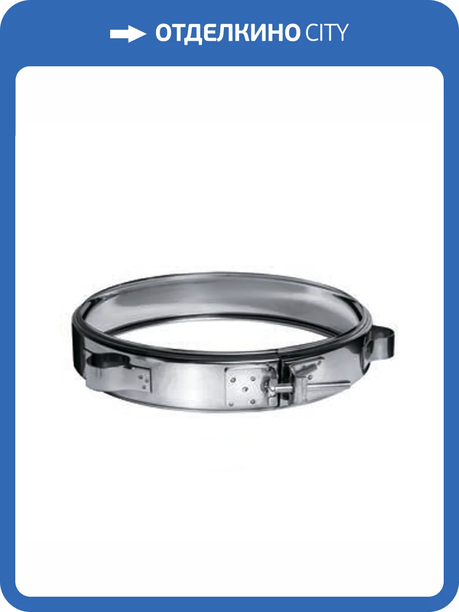 Хомут обжимной FERRUM под растяжку (430/0,5 мм) Ф400 фото 3