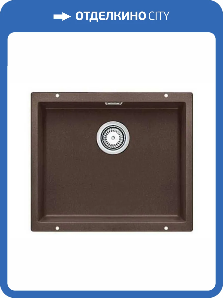 Мойка кухонная Blanco Rotan 500-U 521353 кофе фото 7