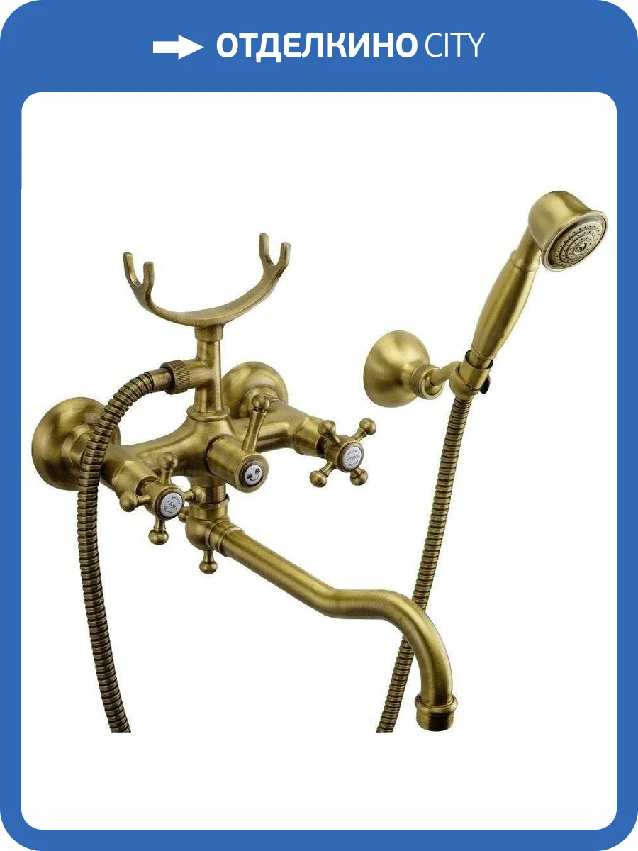 Смеситель универсальный Migliore Lady 18809 бронза фото 3
