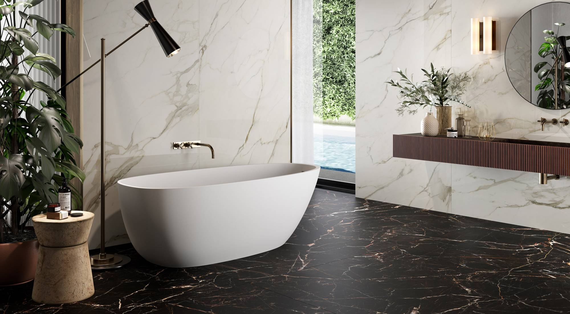 Керамогранит Rondine Group RHS Canova J92910 Labradorite Lap Ret 8.5mm 60x120 фото 8