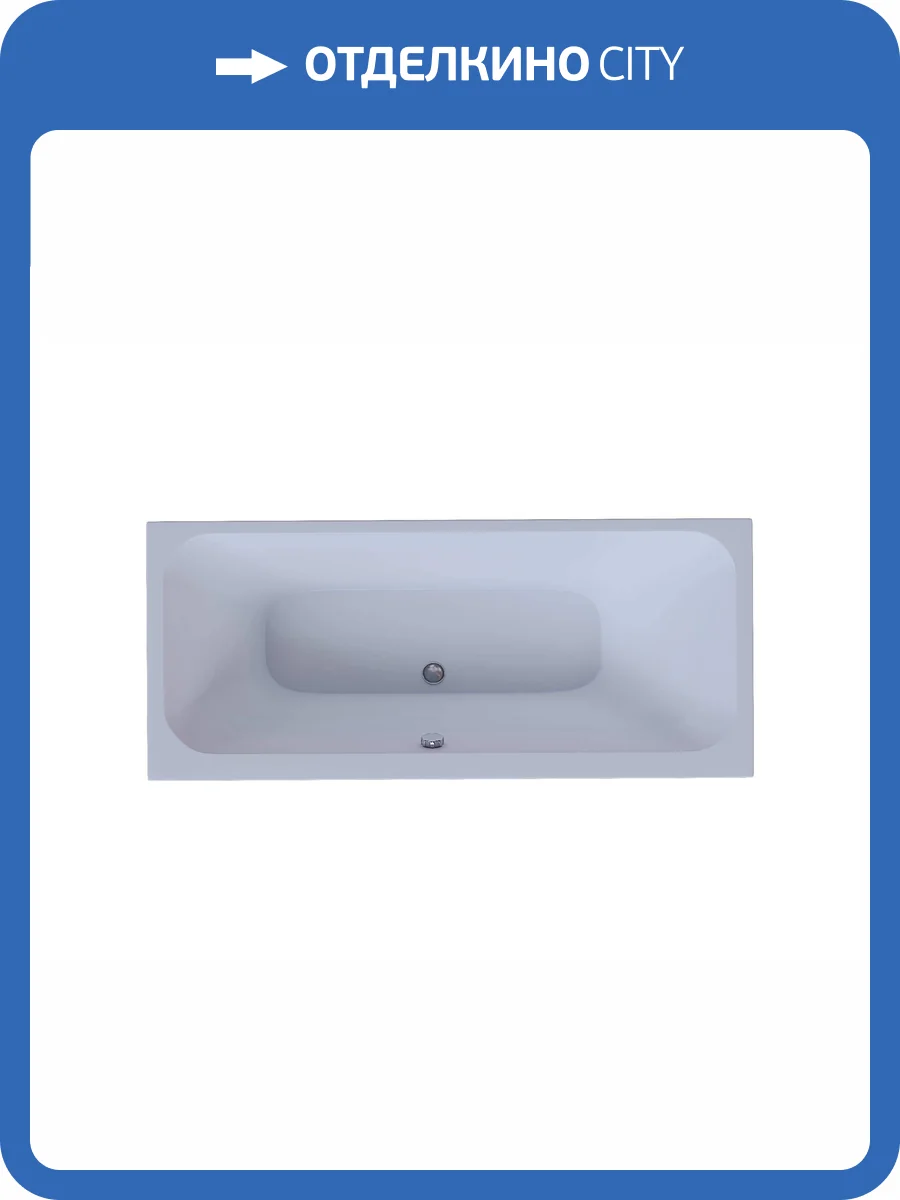 Акриловая ванна Aquatek Мия белая, 170x75 фото 5