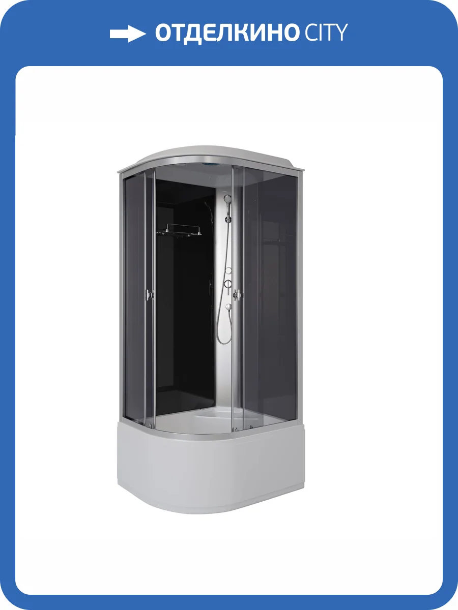 Душевая кабина Niagara Eco E90/80/40R/TN 90x80x215 фото 14