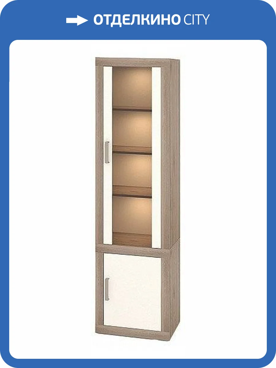 Шкаф -витрина Merdes Toivo MER_TOJ-VtV-FS-NBE фото 2