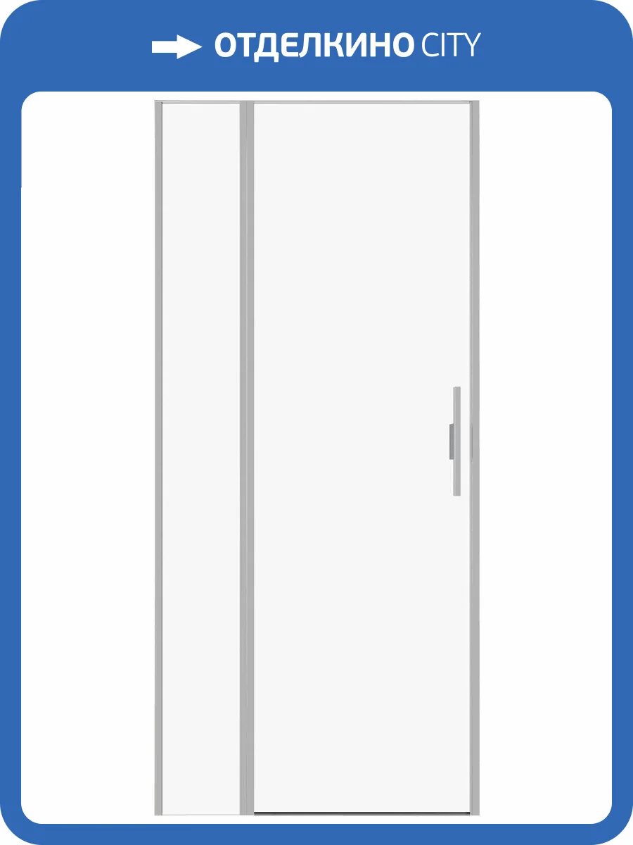 Душевая дверь в нишу Allen Brau Priority 3.31026.BA профиль брашированный алюминий, 900x2000 фото 13