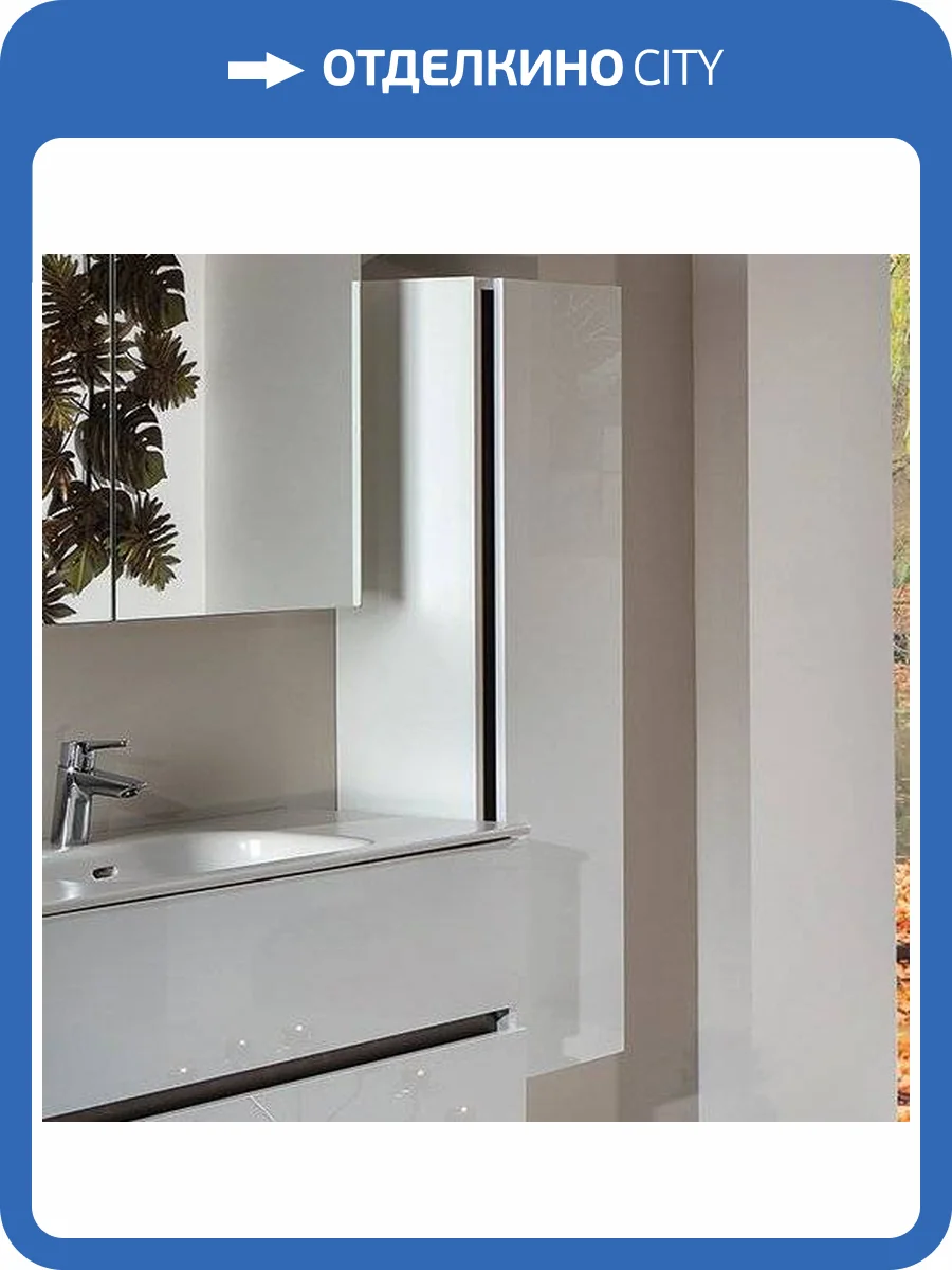 Шкаф-пенал Armadi Art Vallessi белый глянец фото 7