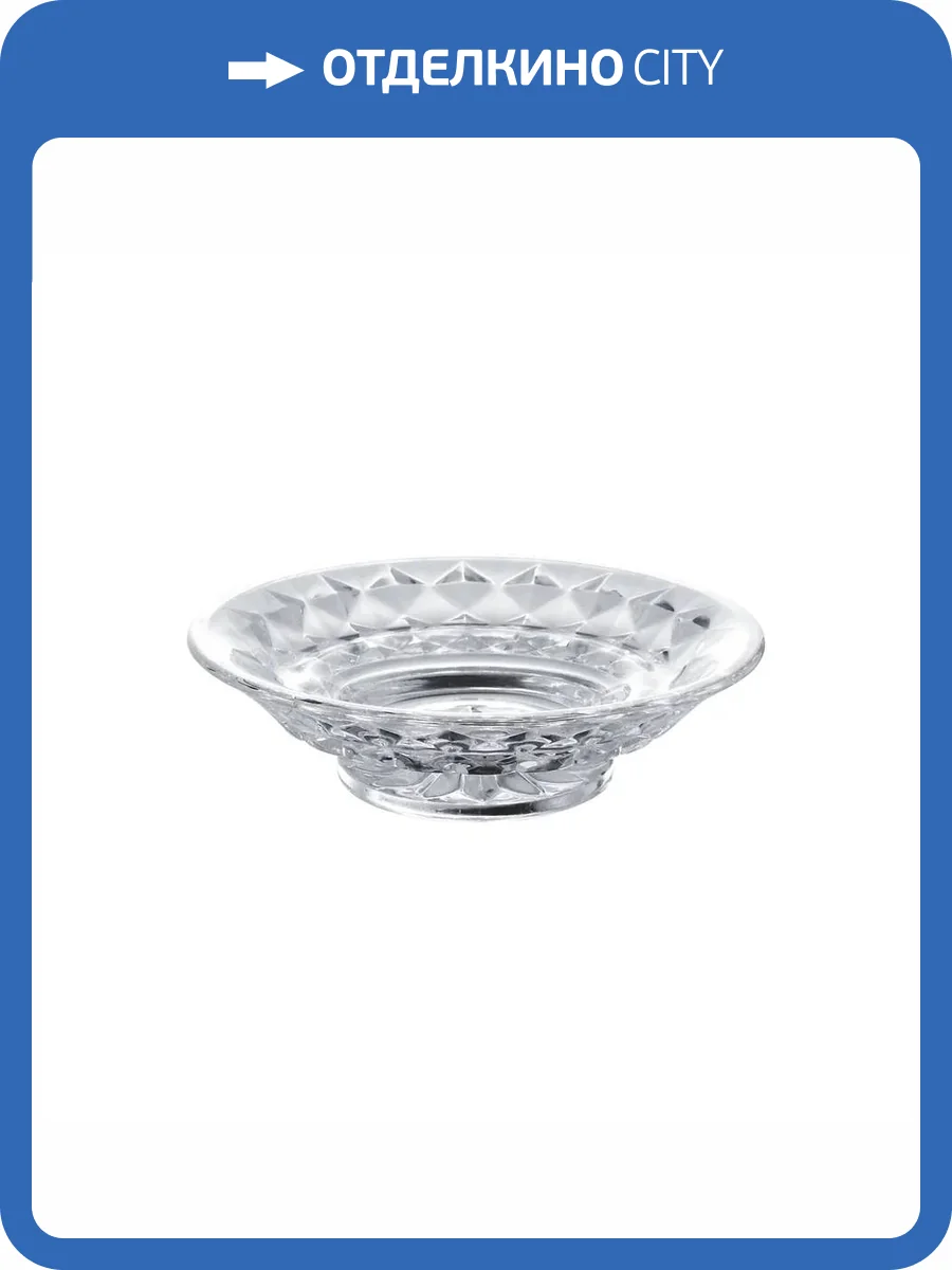 Мыльница Rose RD03 прозрачная фото 2