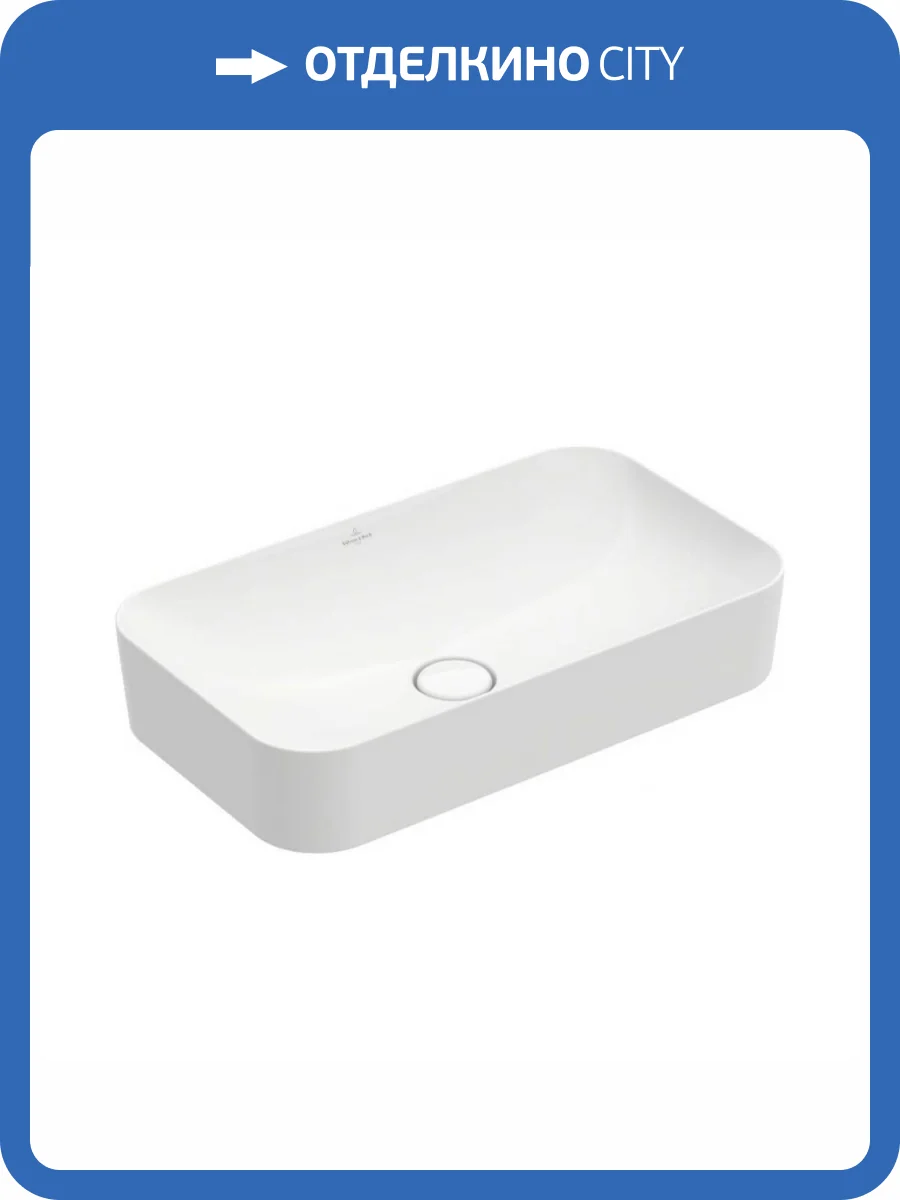 Раковина Villeroy&Boch Finion 414361R1 60 см фото 5
