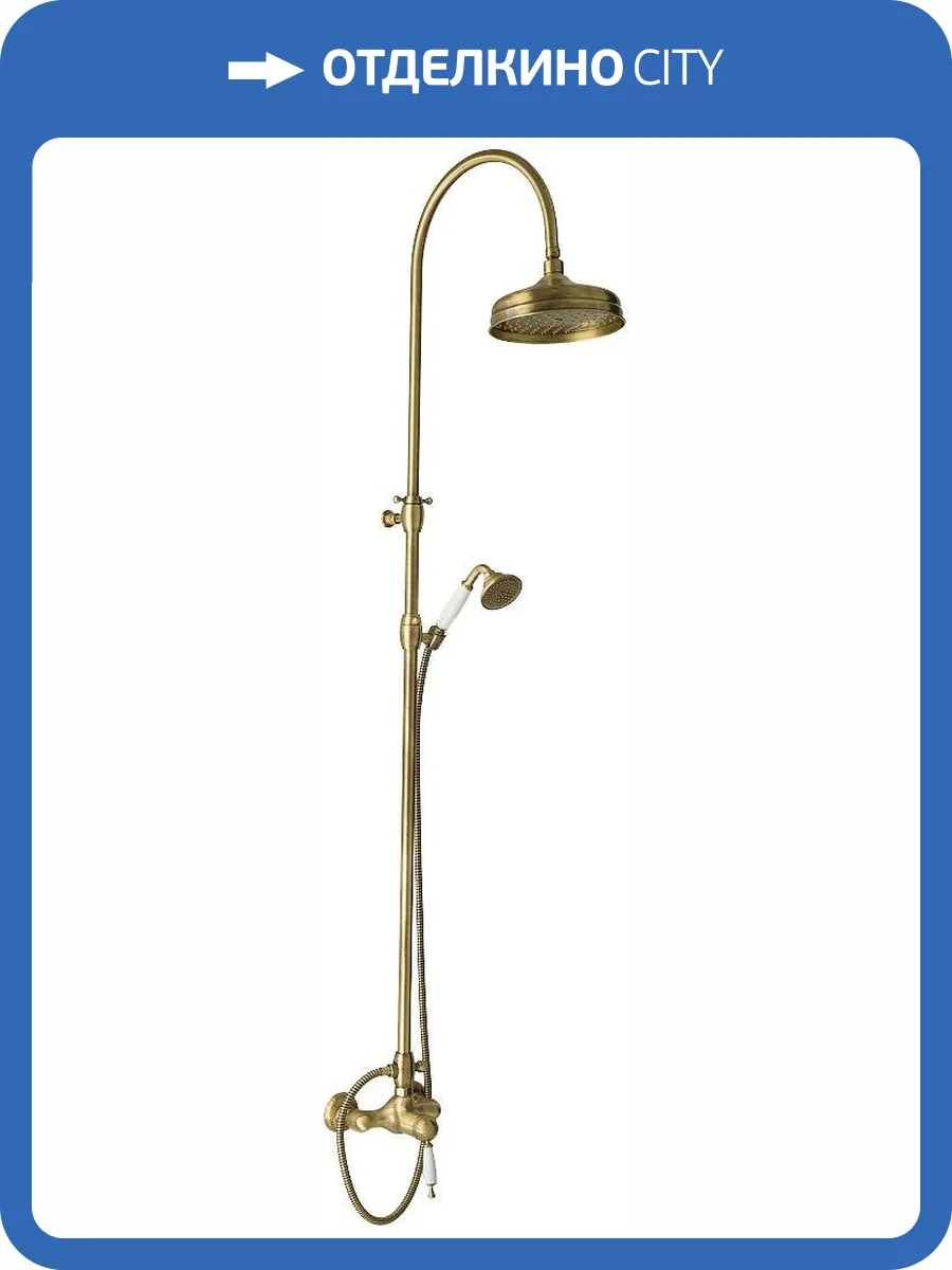 Душевая стойка Migliore Oxford 30948 бронзовая фото 3