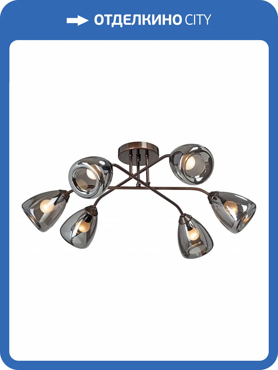 Потолочная люстра Vitaluce V4955-7/6PL фото 2