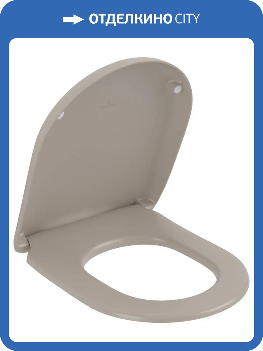 Крышка-сиденье Villeroy&Boch Antao 8M67S1AM светло бежевый фото 2