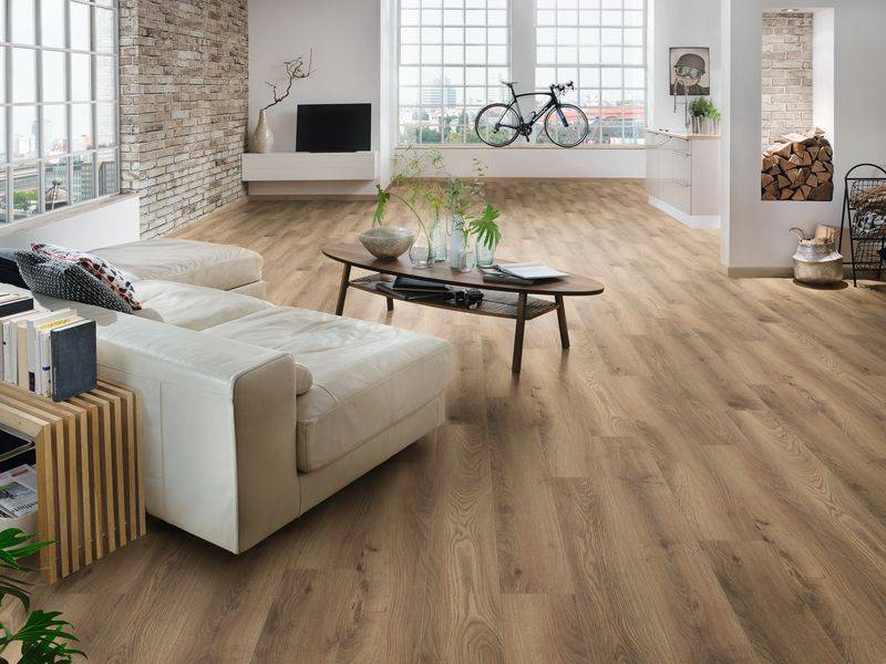 Ламинат Ultrafloor Forte Vario 8/33 4V TC К285RF Дуб Хейбридж 1285x192 фото 2