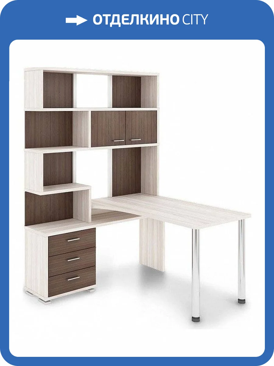 Стол компьютерный Merdes Домино MER_SR-420-150_KSHK-LEV фото 2